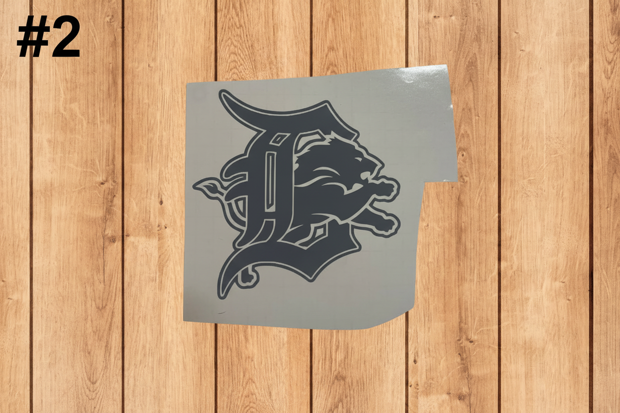 Vinyl Decal 5 inches Tall