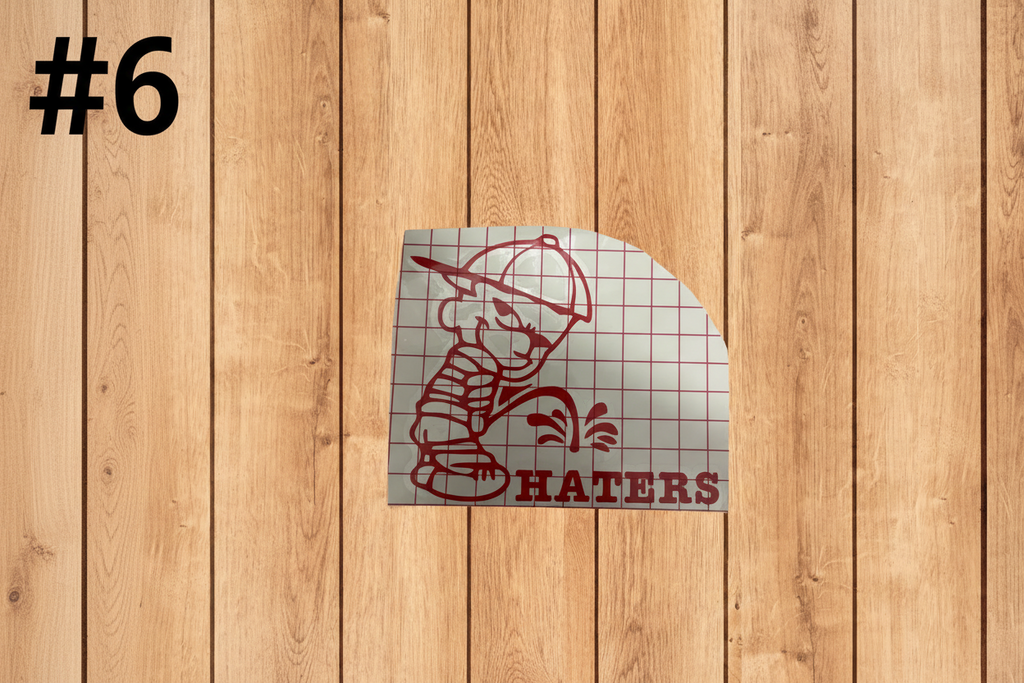 Vinyl Decal 5 inches Tall