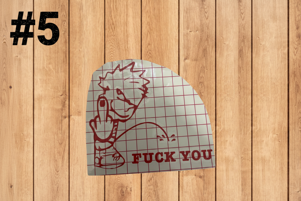 Vinyl Decal 5 inches Tall
