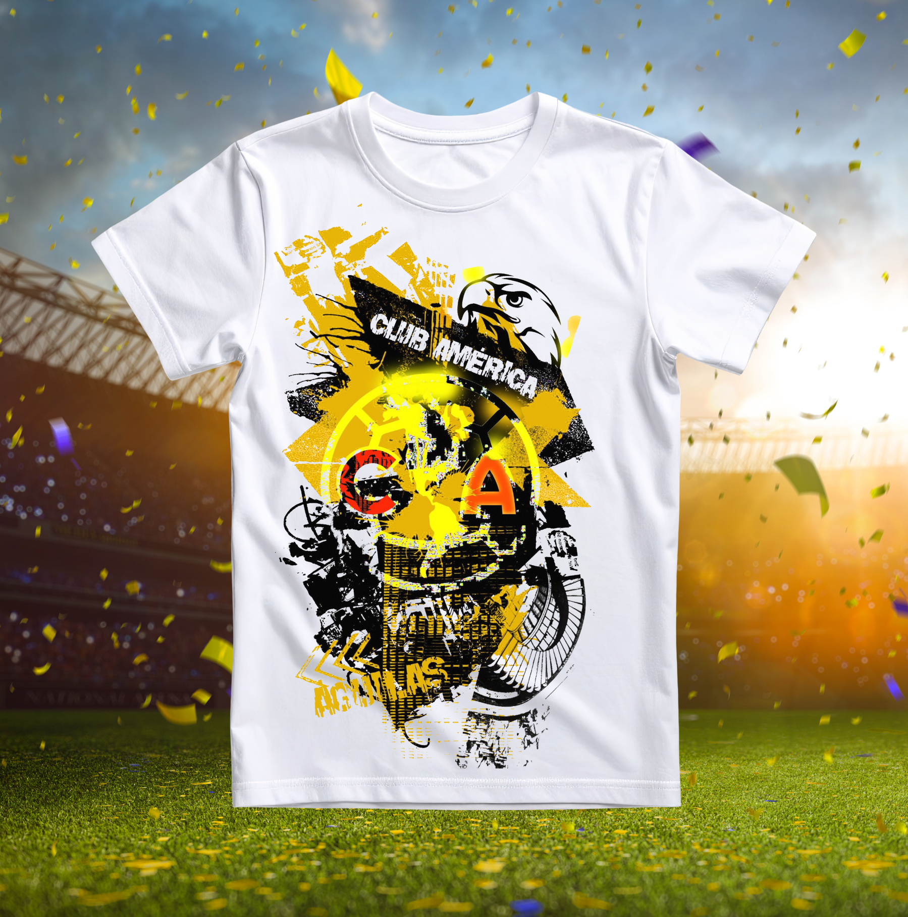 AMERICA SHORT SLEEVE T-SHIRT